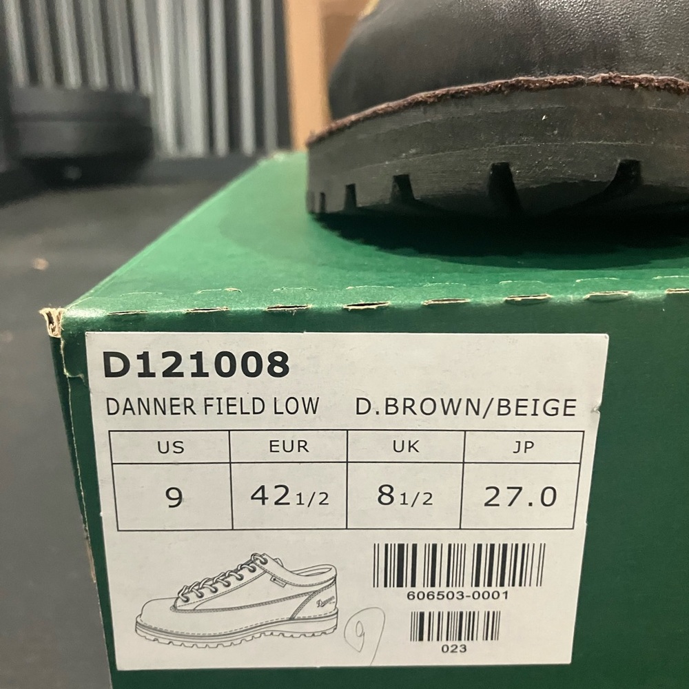 Danner Field Low - black/beige - custom dye job - Picture 14 of 14